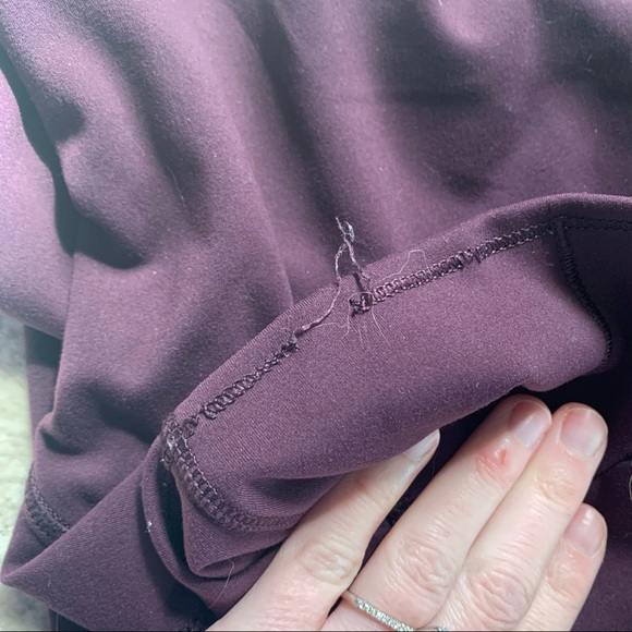 🍋 Maroon Lululemon In Movement Tight - Picture 5 of 6